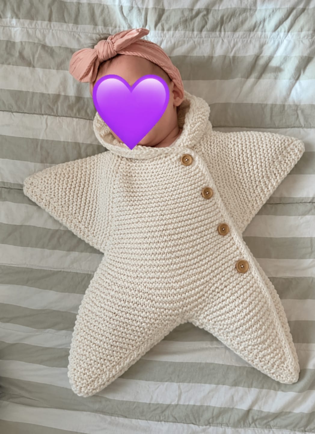 Customer photo review of Nuvli Baby Suit