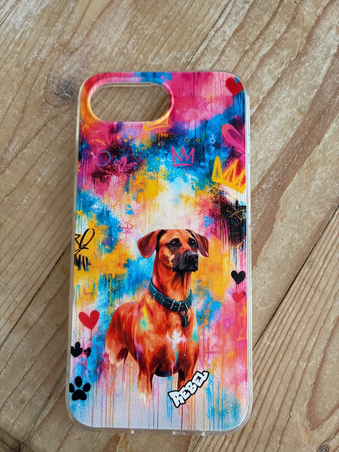 Customer photo review of Graffiti - Coque de téléphone personnalisée