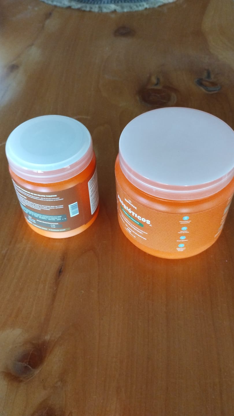 Customer photo review of Probioticos para perros