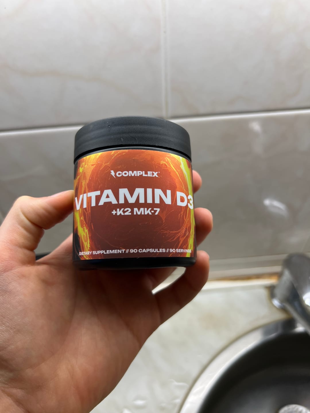 Customer photo review of Vitamin D3+K2 MK-7