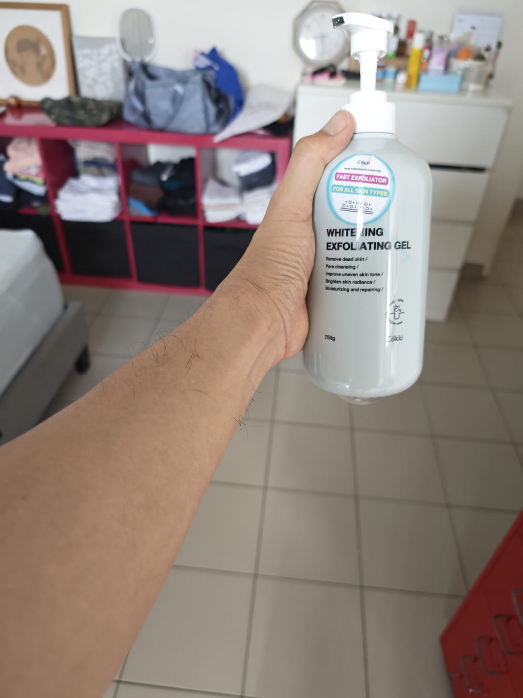Customer photo review of Shower Oil 600ml