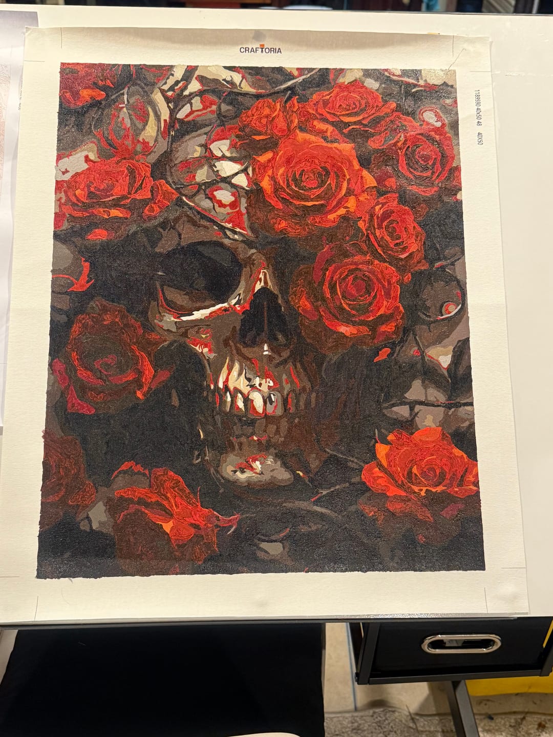 Customer photo review of Skull and Roses