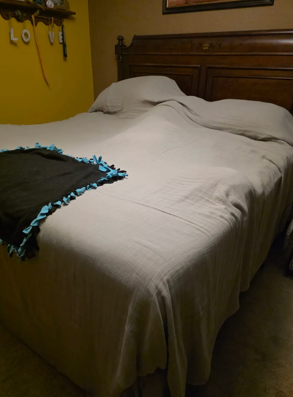 Customer photo review of The Muslin Blanket - 100% Muslin Cotton