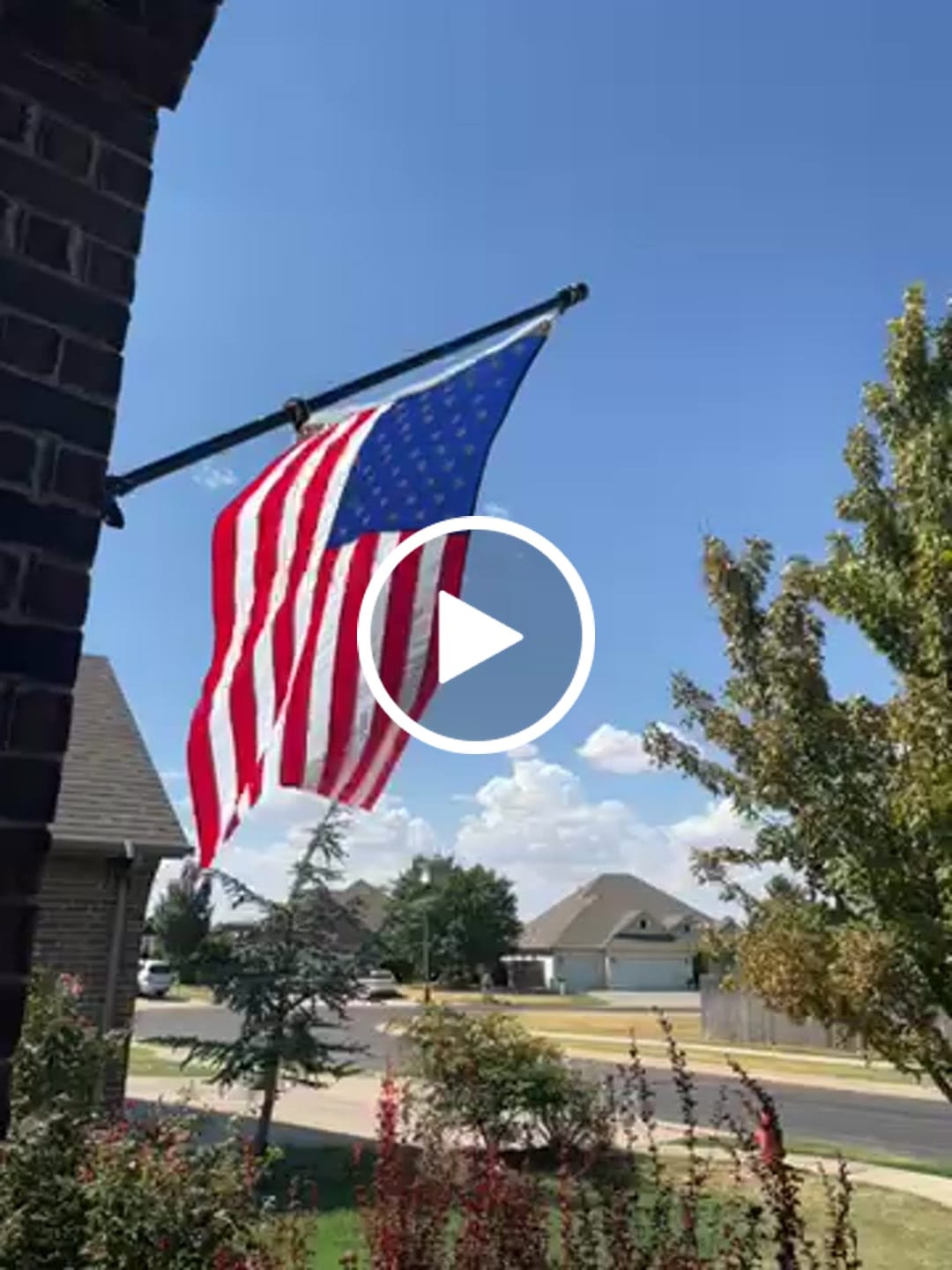 Customer video review of Non-Tangle Flagpole Spinners