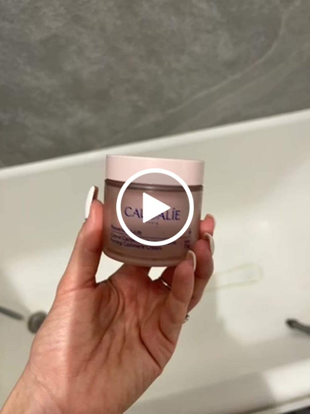 Customer video review of Caudalie resveratrol-lift firming cashmere cream
