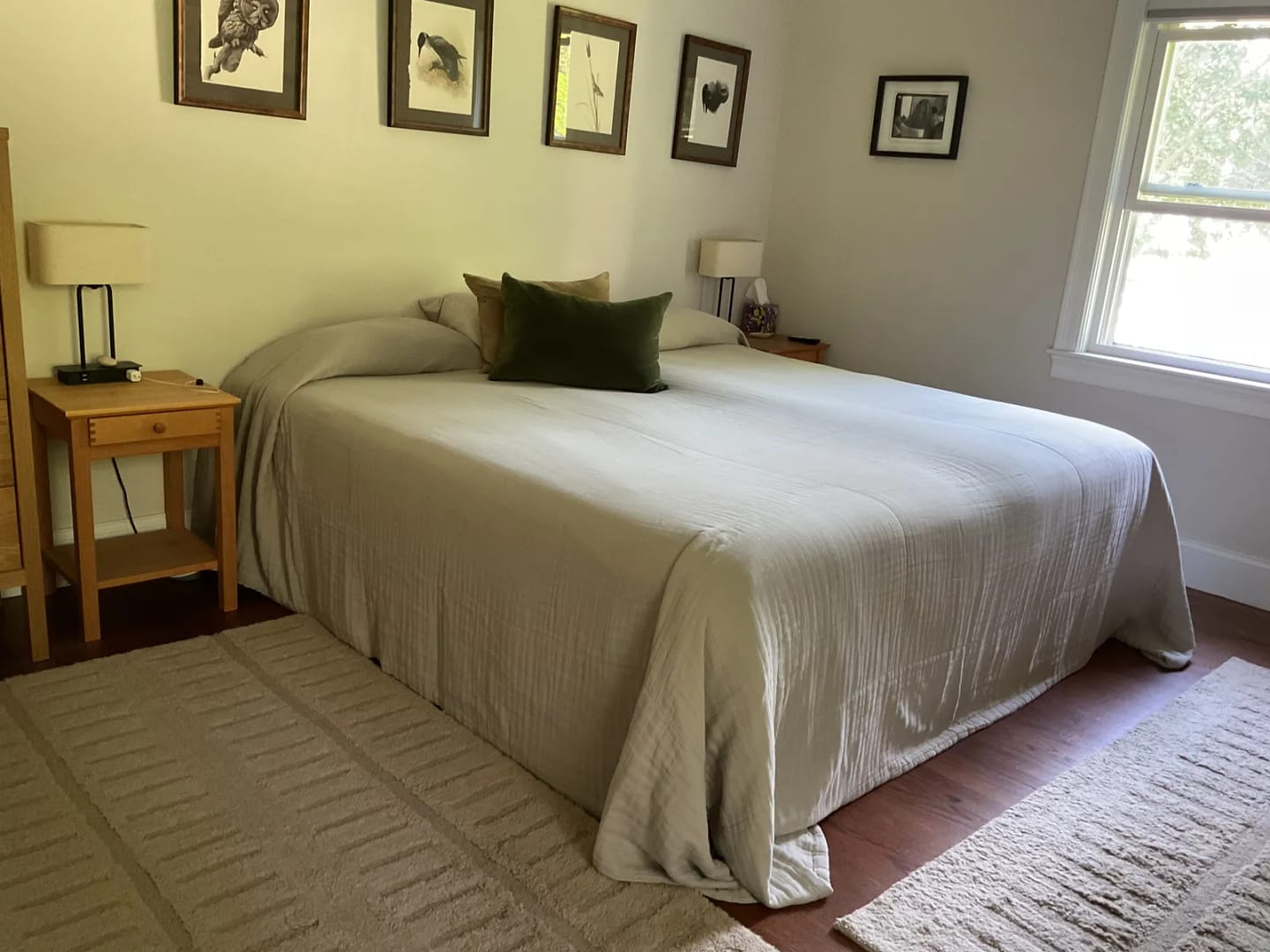 Customer photo review of The Muslin Blanket - 100% Muslin Cotton
