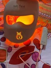 Customer photo review of Zora M300 LED Face Mask