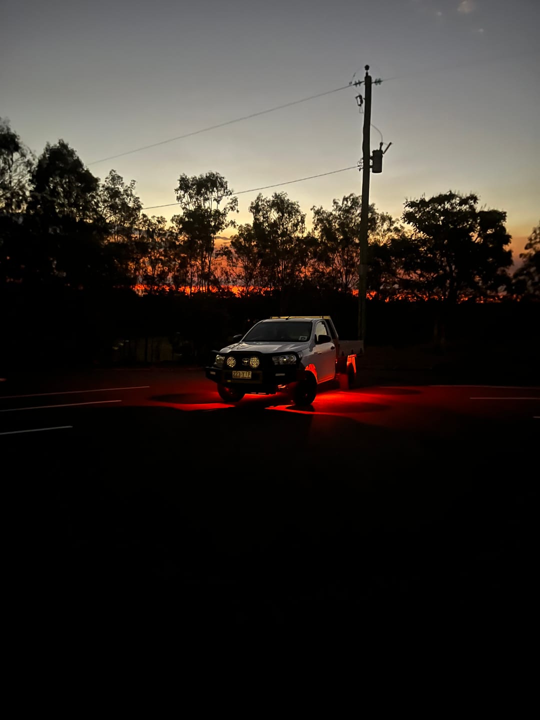 Customer photo review of Chasing RGB Rock Lights - 6 Pack