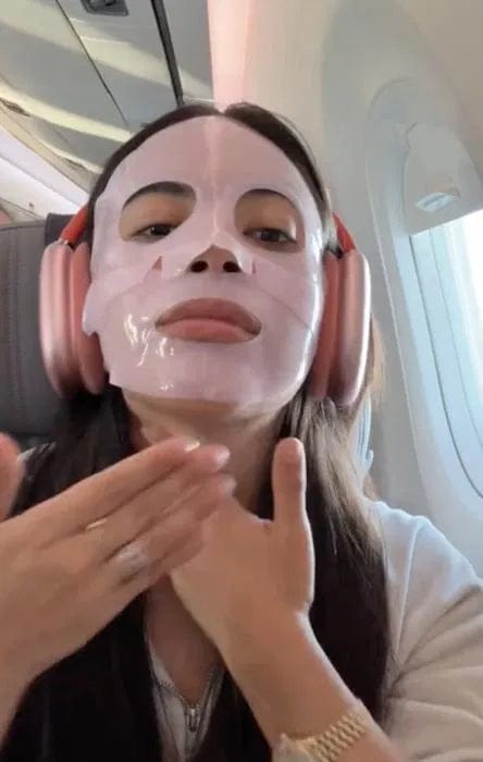 Customer photo review of Salmon PDRN Collagen Mask