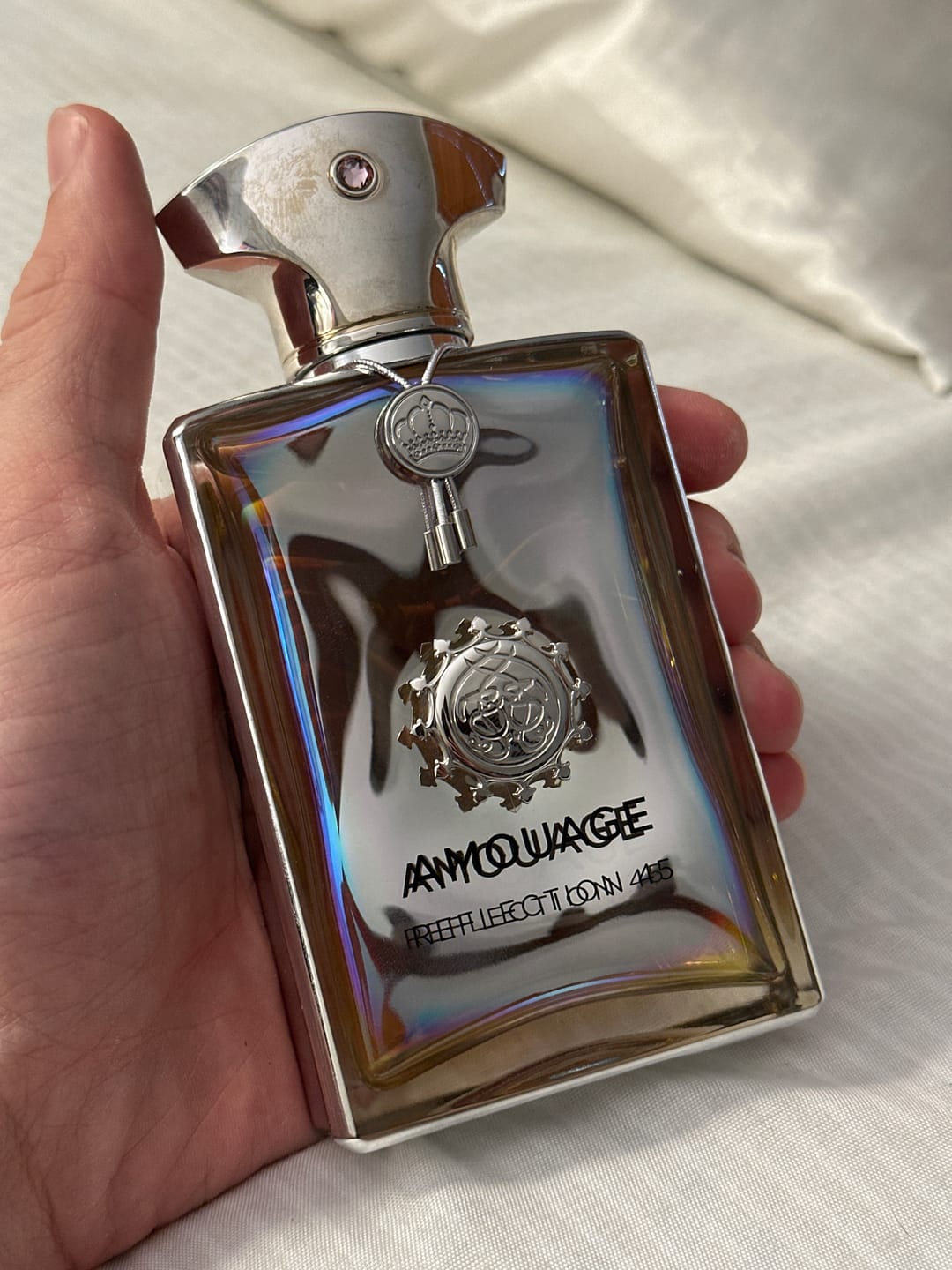 Customer photo review of Reflection 45 Man Extrait – Amouage | Woody Floral Musk | Retail