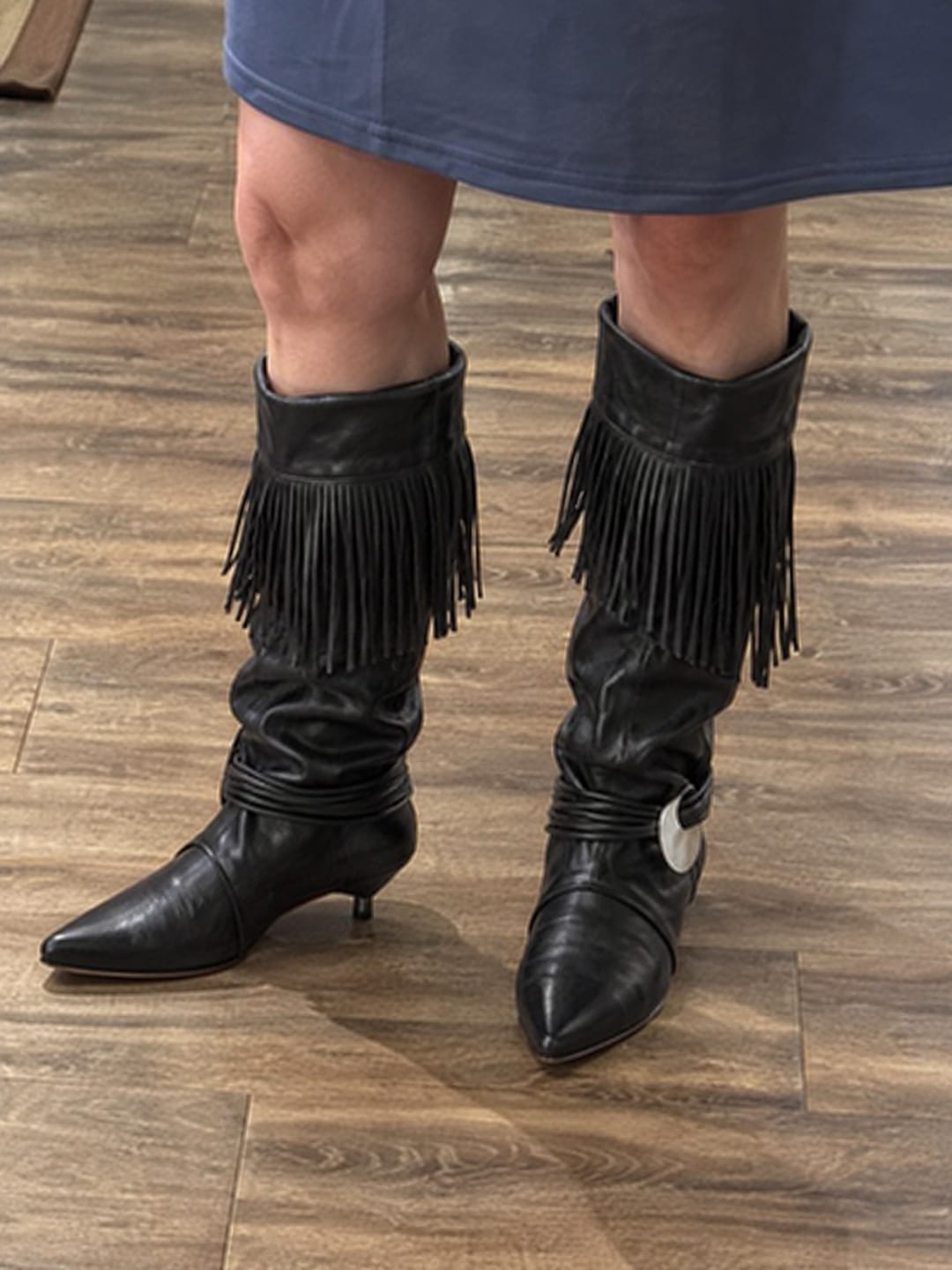 Customer photo review of Savannah | Buckle Western Riding Boot
