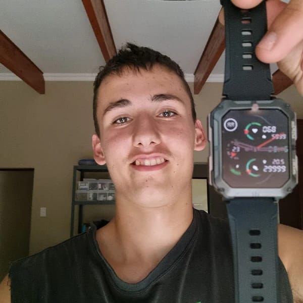 Customer photo review of TrekFit - Rugged Smartwatch