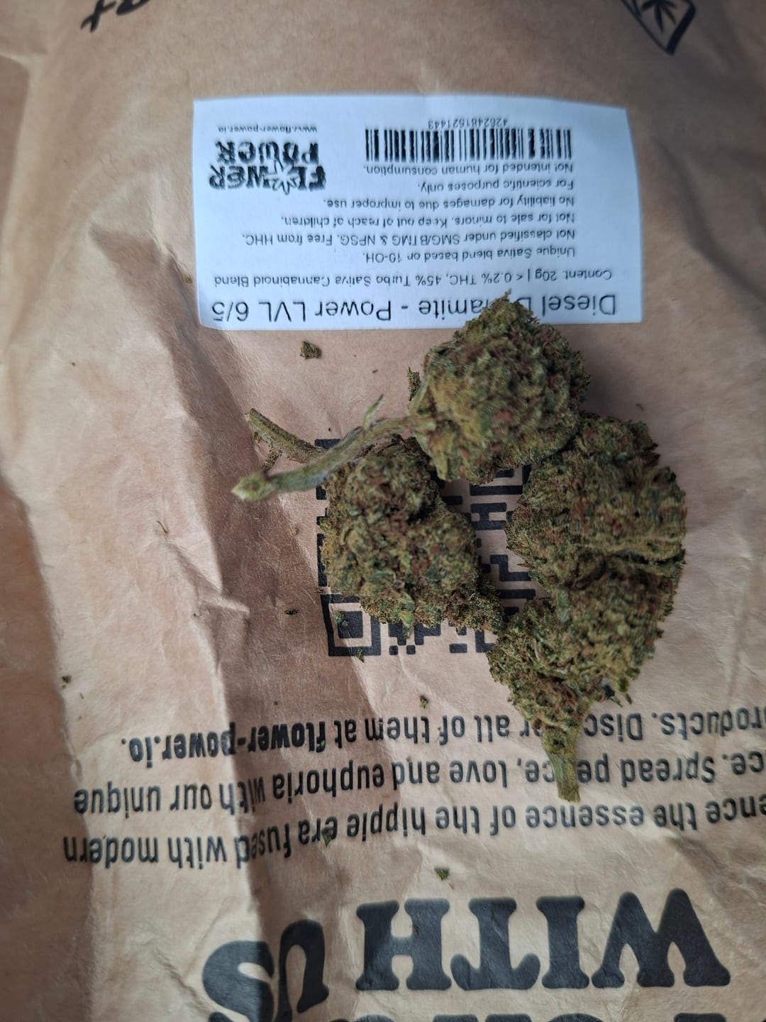 Customer photo review of 💥 Diesel Dynamite - SATIVA TURBO LVL 5/5