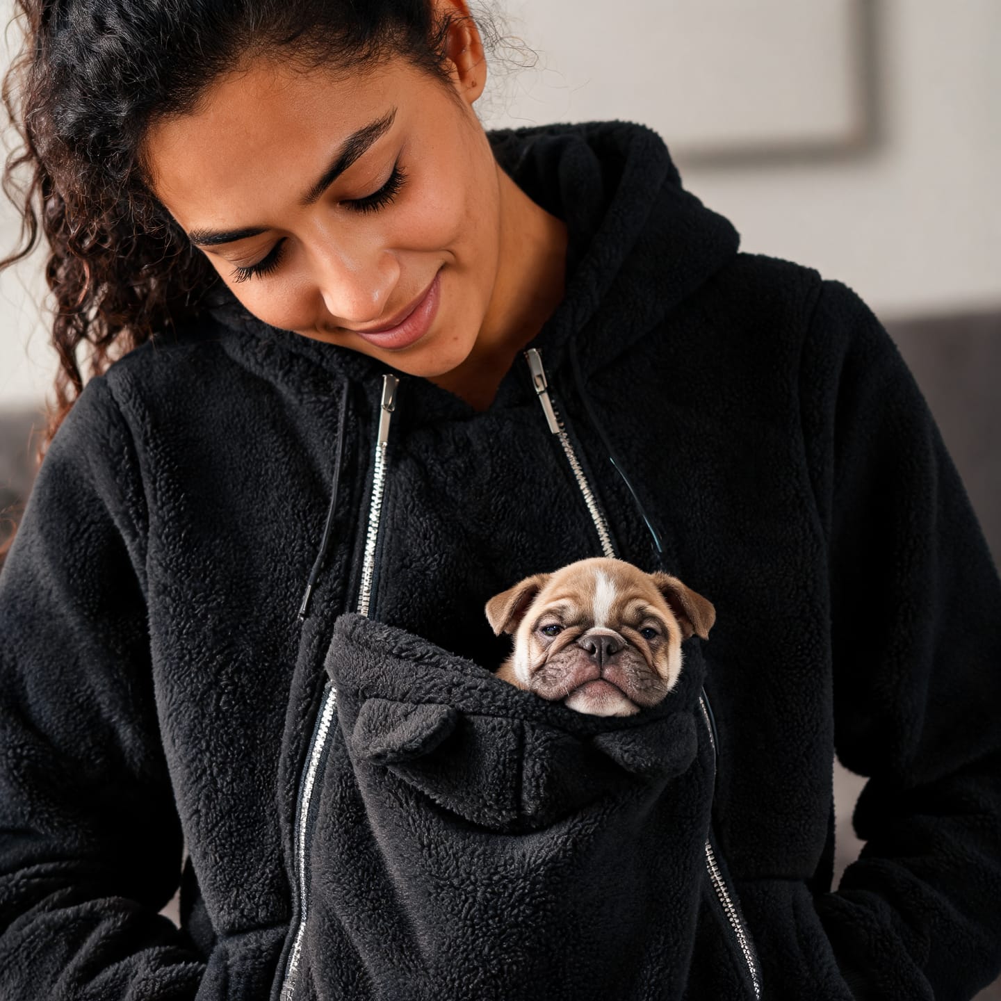 Customer photo review of MIMO™ — Hoodie para Perritos