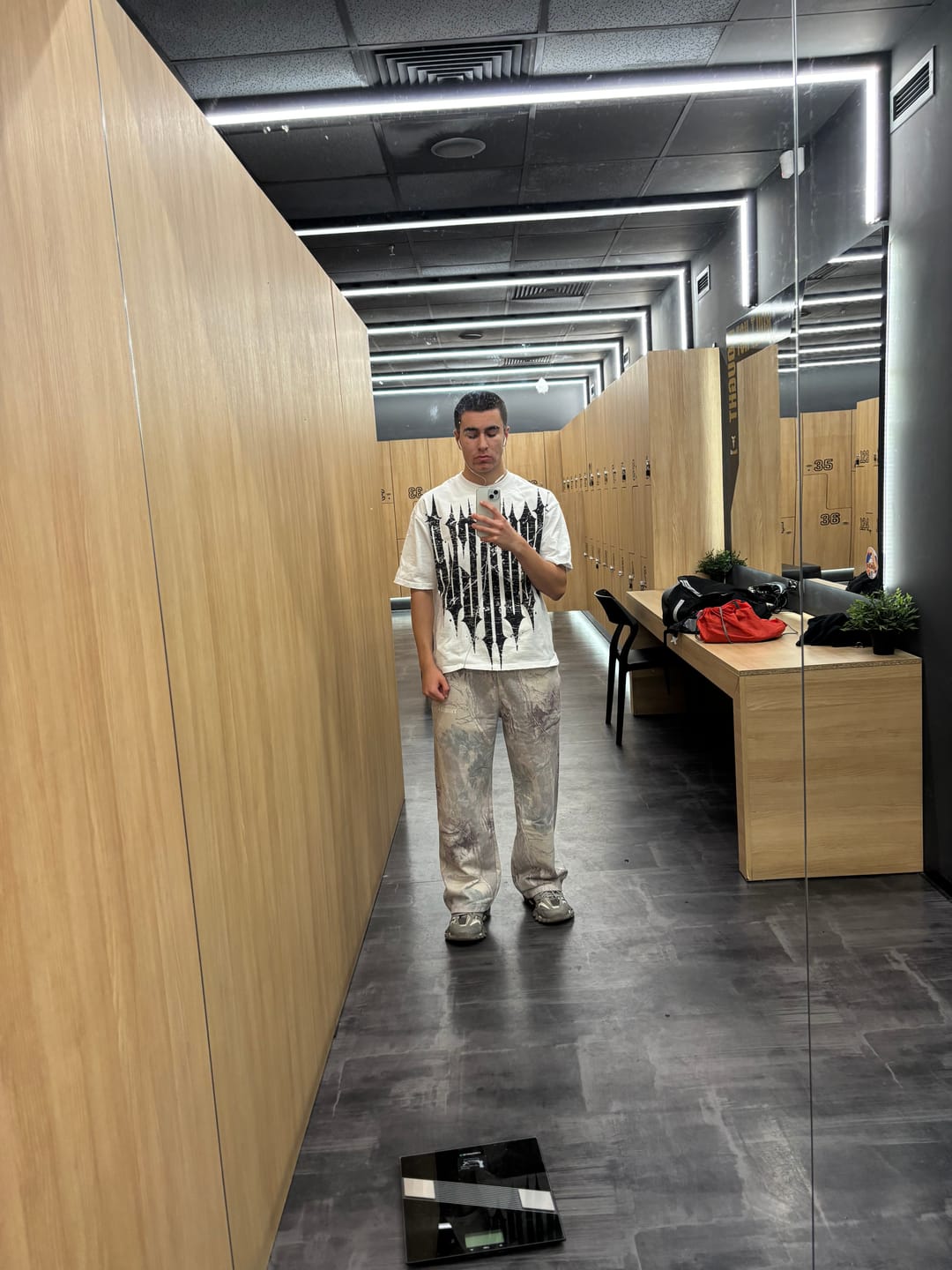 Customer photo review of 2094 - Tree Camo Collection - No Cuff Sweats
