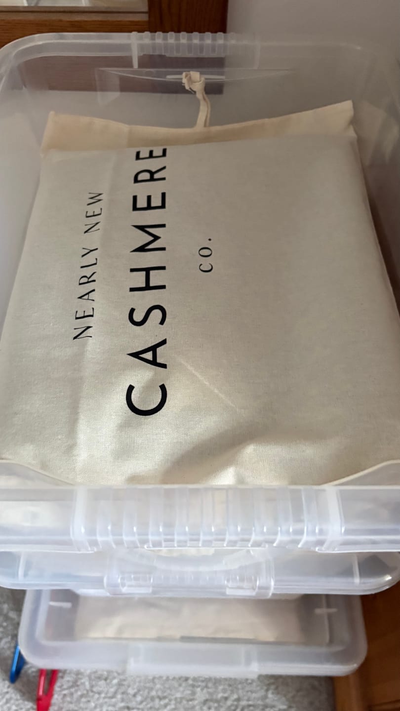 Customer photo review of Moth & Dust Protector Bag