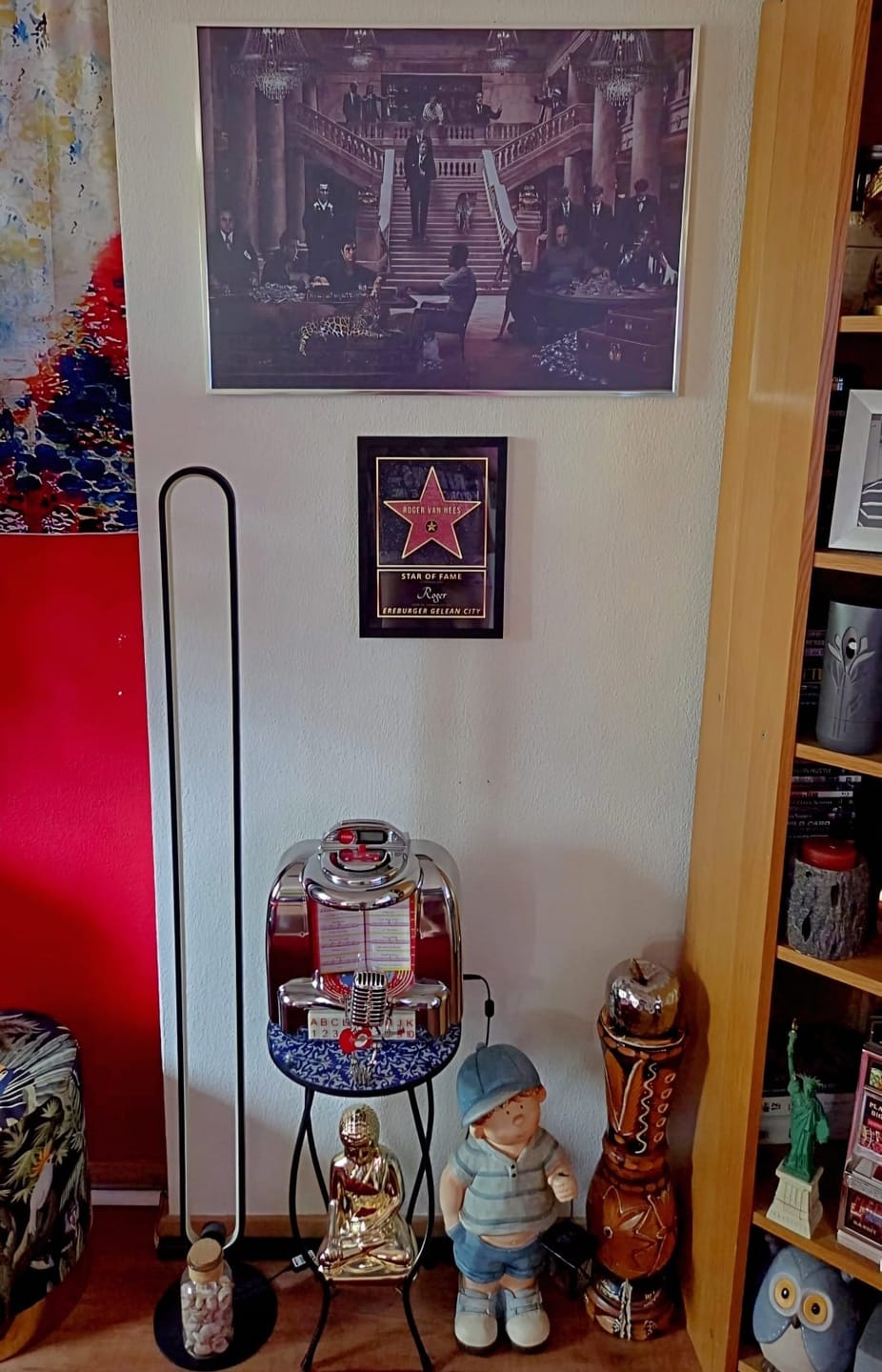Customer photo review of Gepersonaliseerde poster - Star of fame