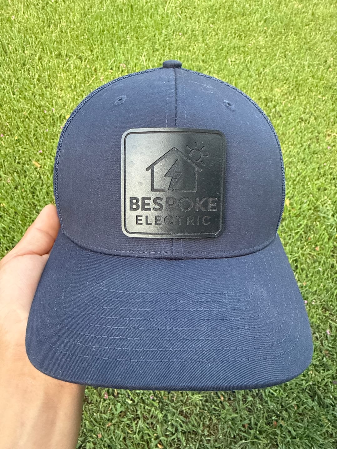 Customer photo review of Richardson 112 Custom Leather Patch Hats