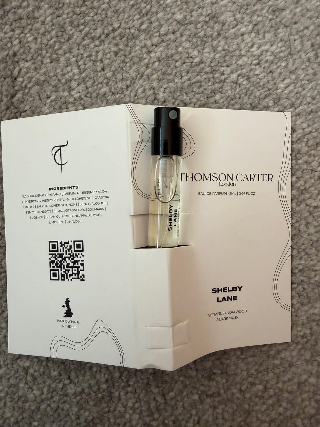 Customer photo review of Shelby Lane | Eau de Parfum | 2ml