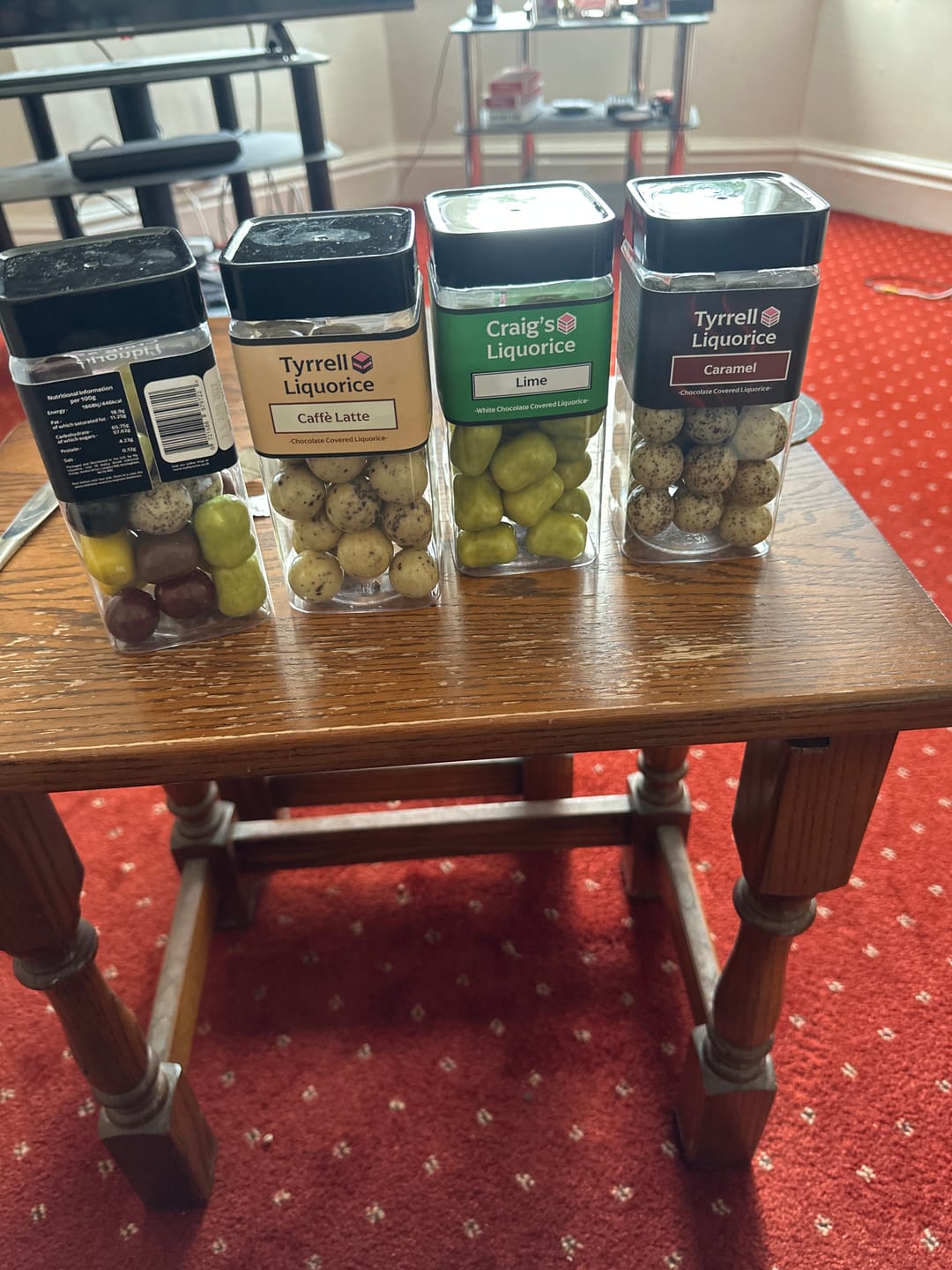 Customer photo review of The Craig's Liquorice Experience - Choco Mix & Caramel & Caffè Latte