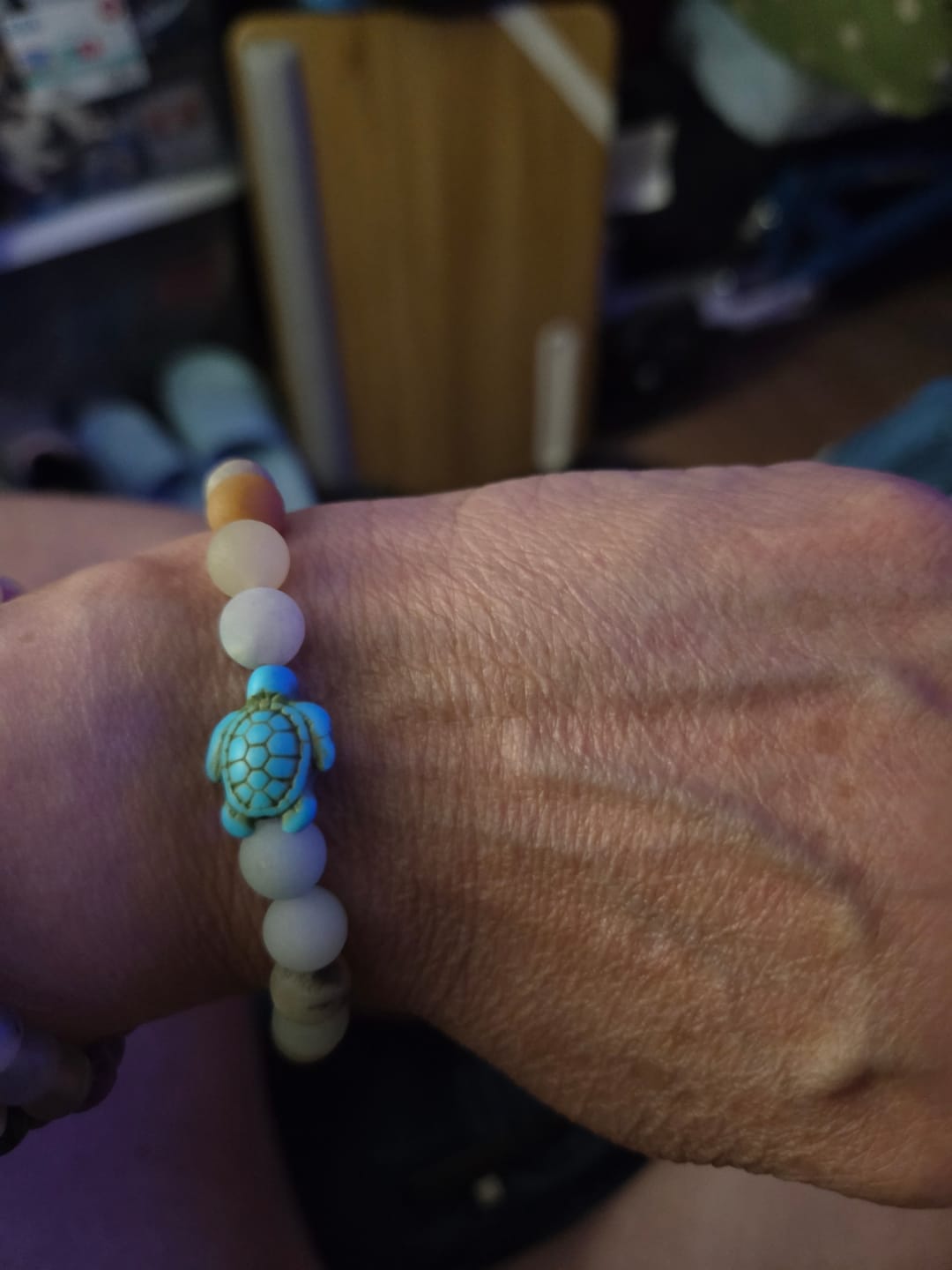 Customer photo review of The Journey Bracelet