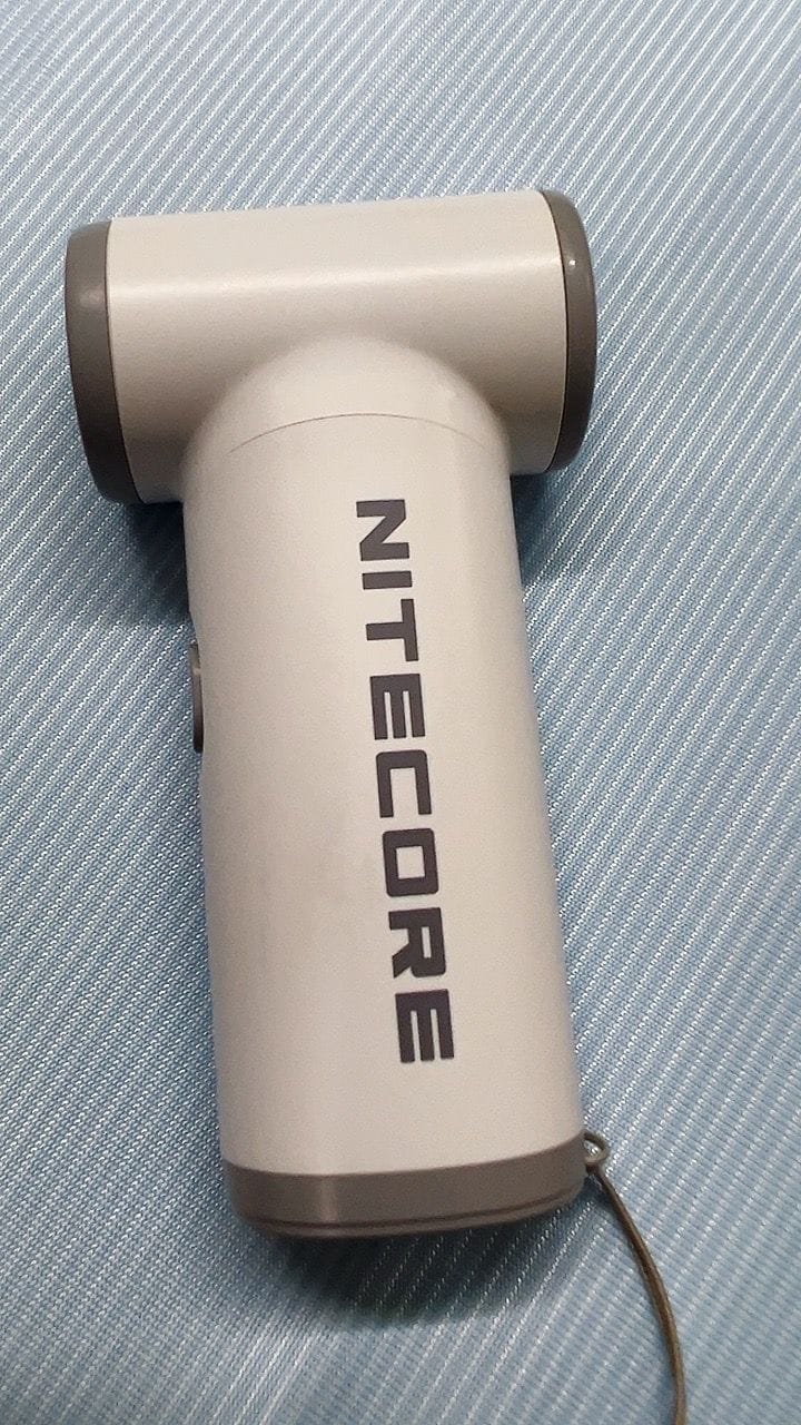 Customer photo review of NEF Nano - Palm-Sized High-Speed Handheld Fan