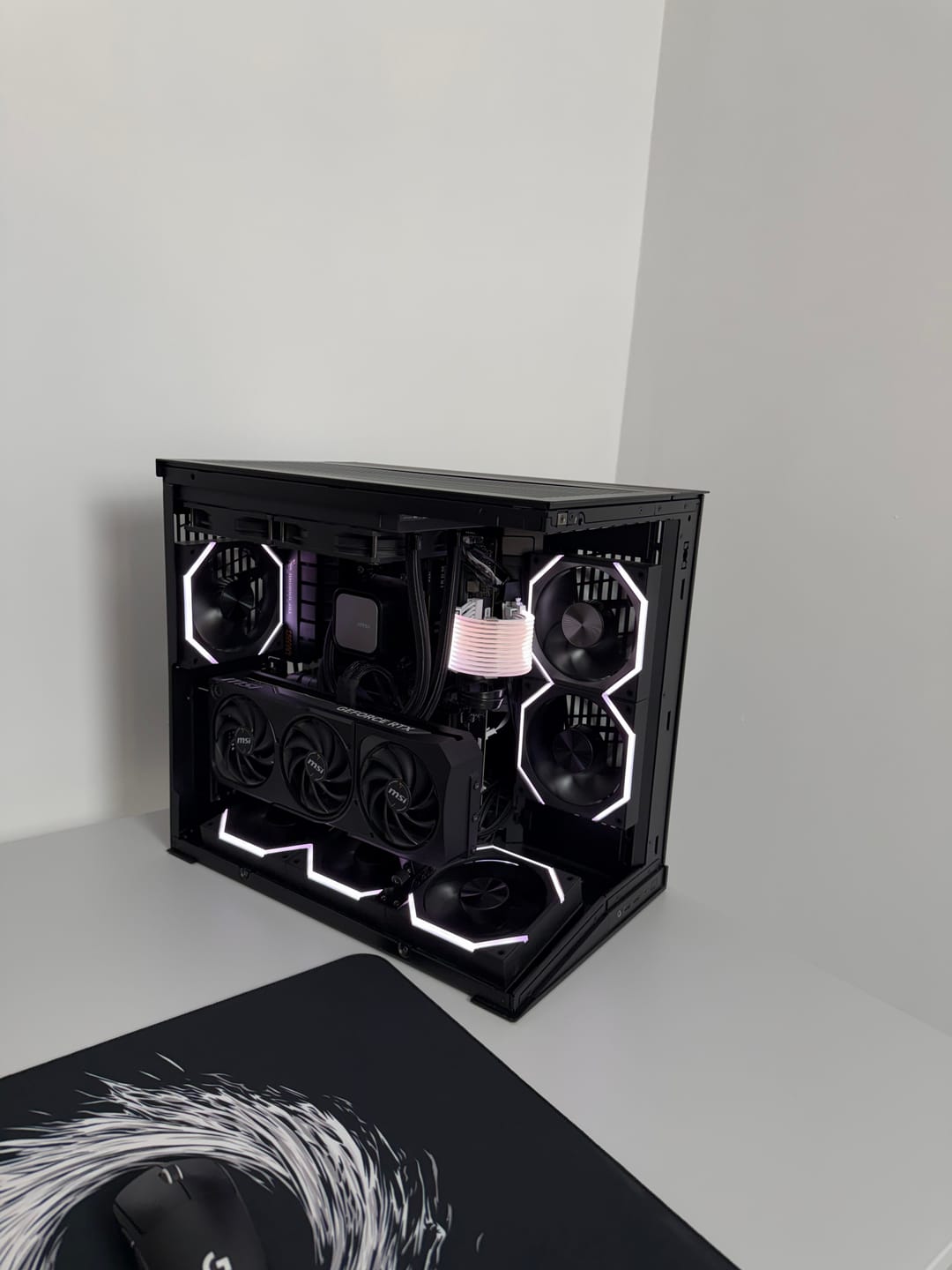 Customer photo review of AsiaHorse PCIE 4.0 16x Shielded Riser Cable