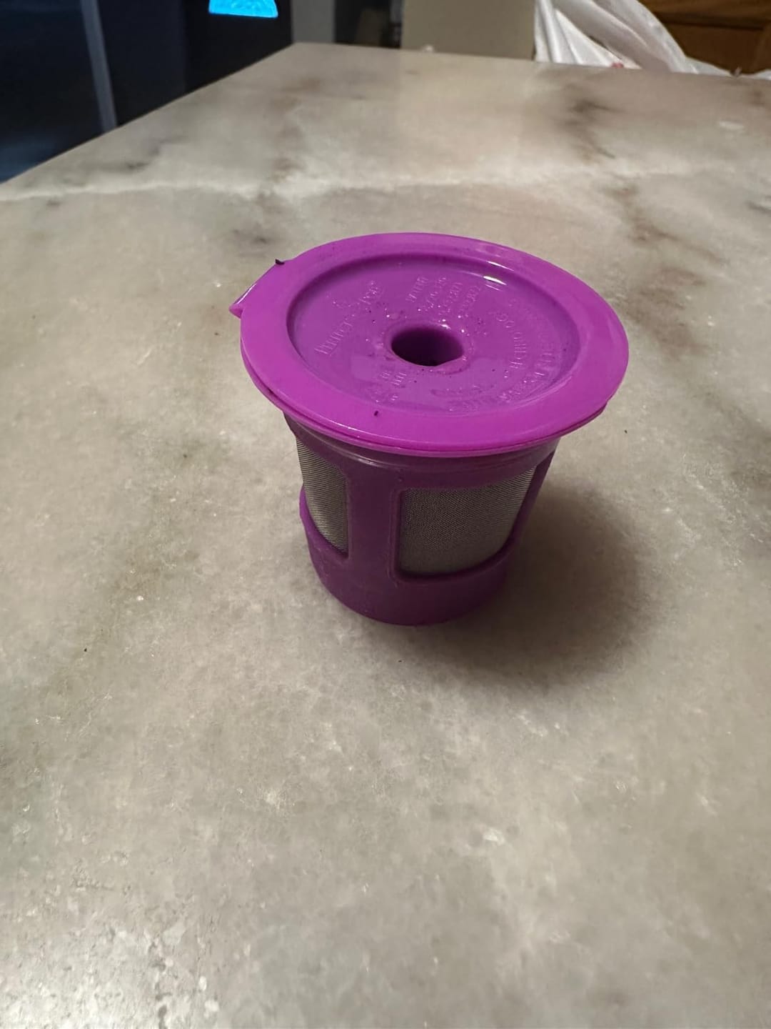Customer photo review of Savepod® Tear-Proof Coffee Filters -  White - New & Improved - 100% Compostable