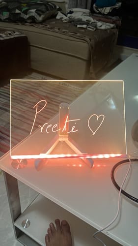 Customer photo review of Pokilon™ LED Drawing Board