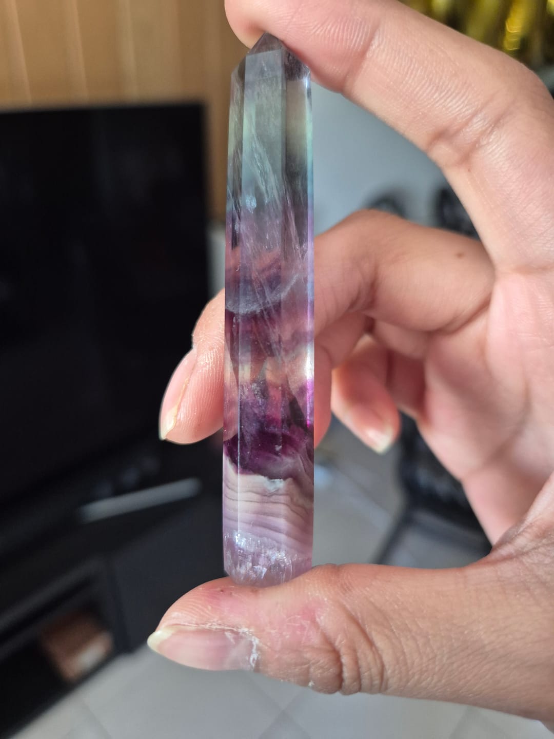 Customer photo review of Generador Fluorita Arcoíris | Espiritualidad - Transformación