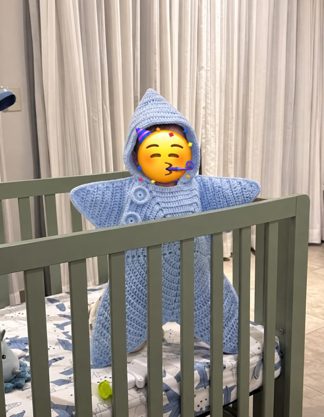 Customer photo review of Nuvli Baby Suit