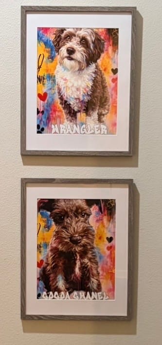 Customer photo review of Graffiti - Personalized Poster