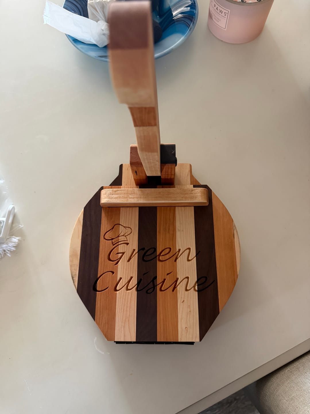 Customer photo review of Wooden Tortilla Press CNC Kit