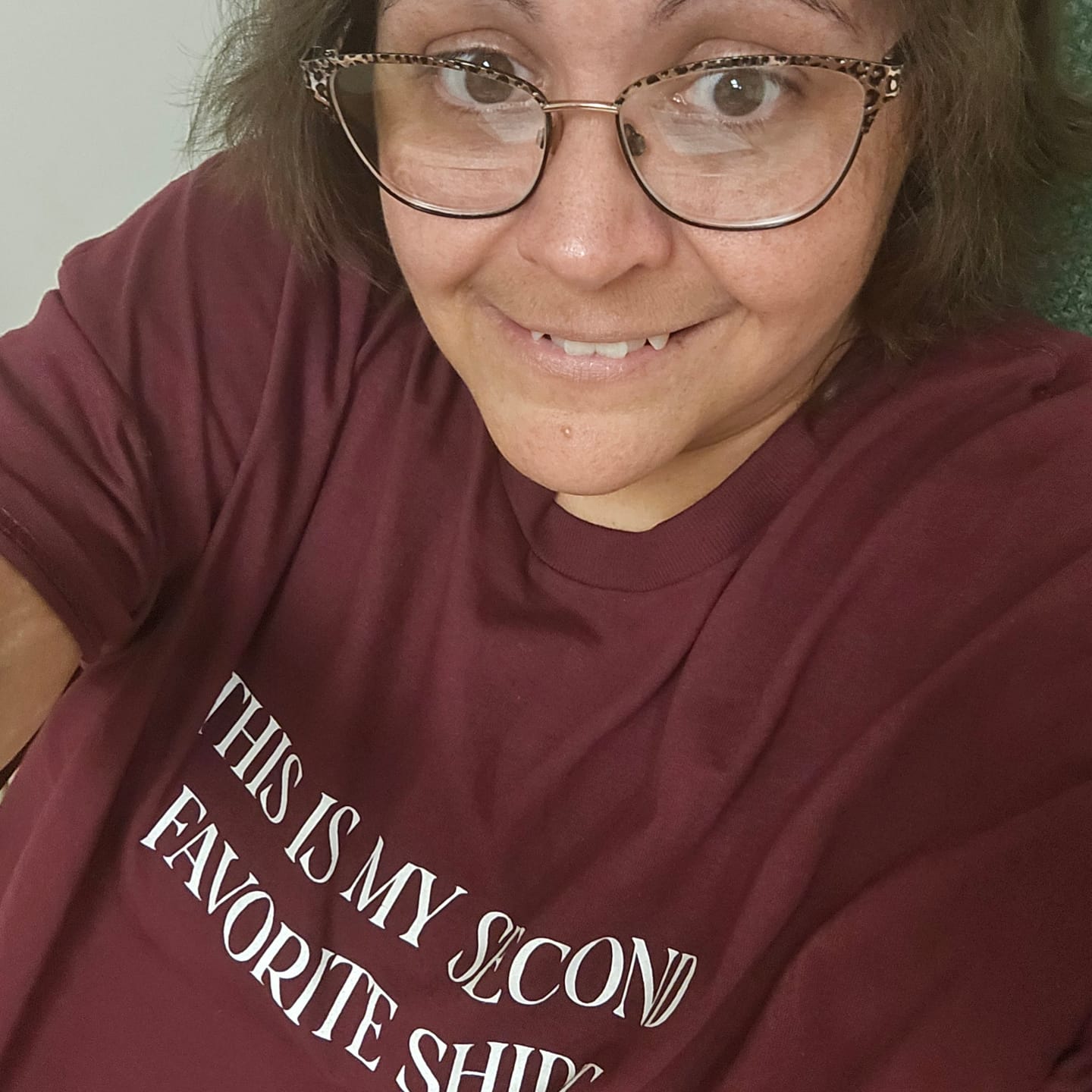 Customer photo review of This Is My Second Favorite Shirt T-shirt