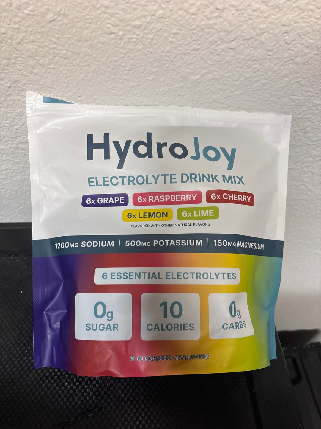 Customer photo review of Hydration Sticks (30 Pack)