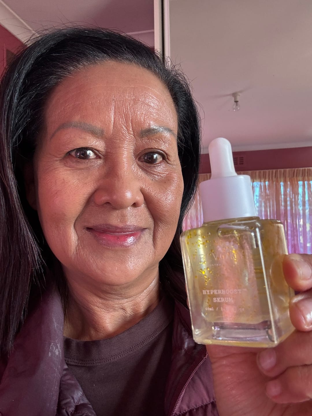 Customer photo review of Vitamin C 10% HYPERBOOST® Serum
