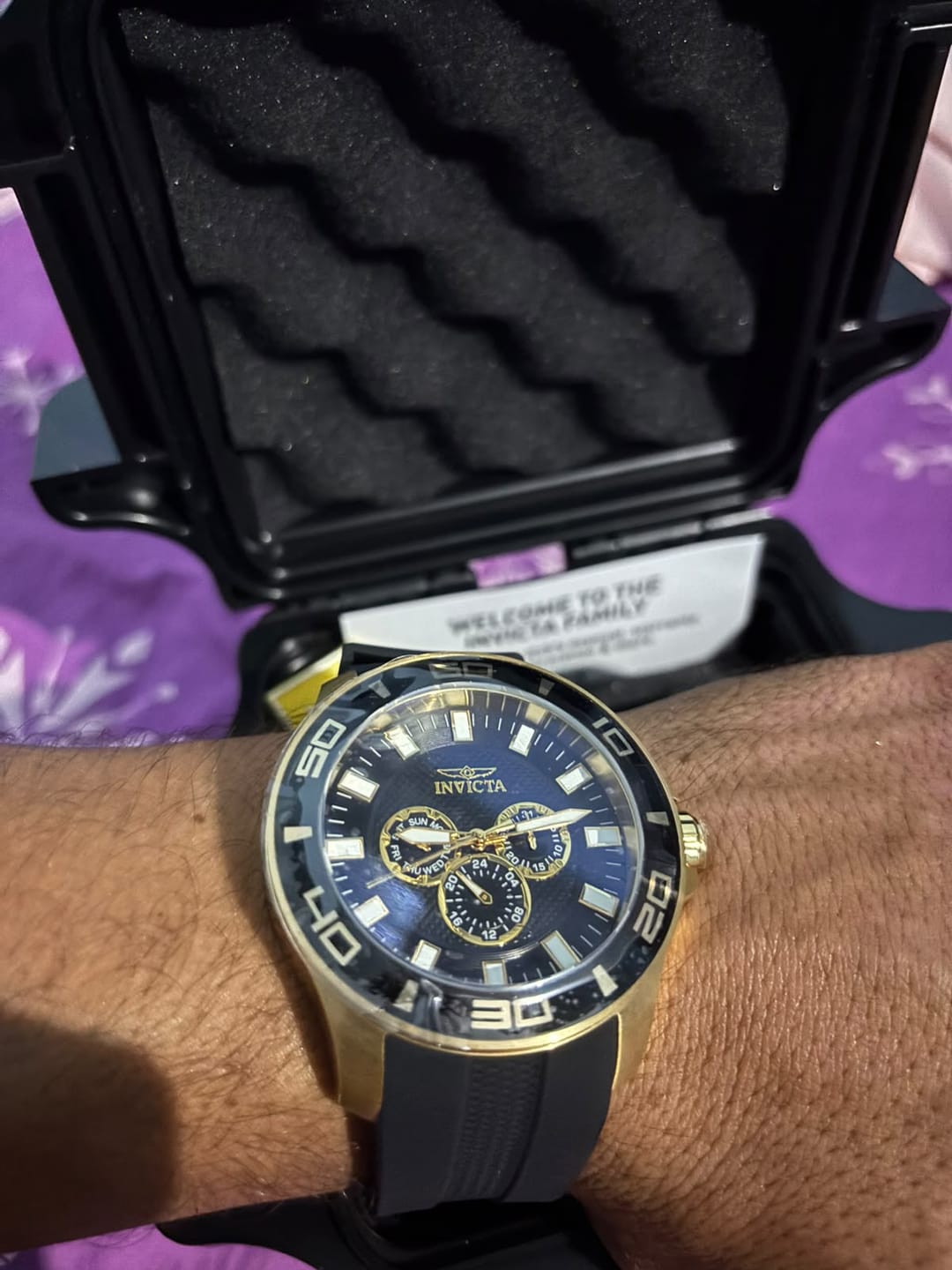 Customer photo review of Reloj Deportivo para Hombre Invicta Pro Diver 28001 - Negro
