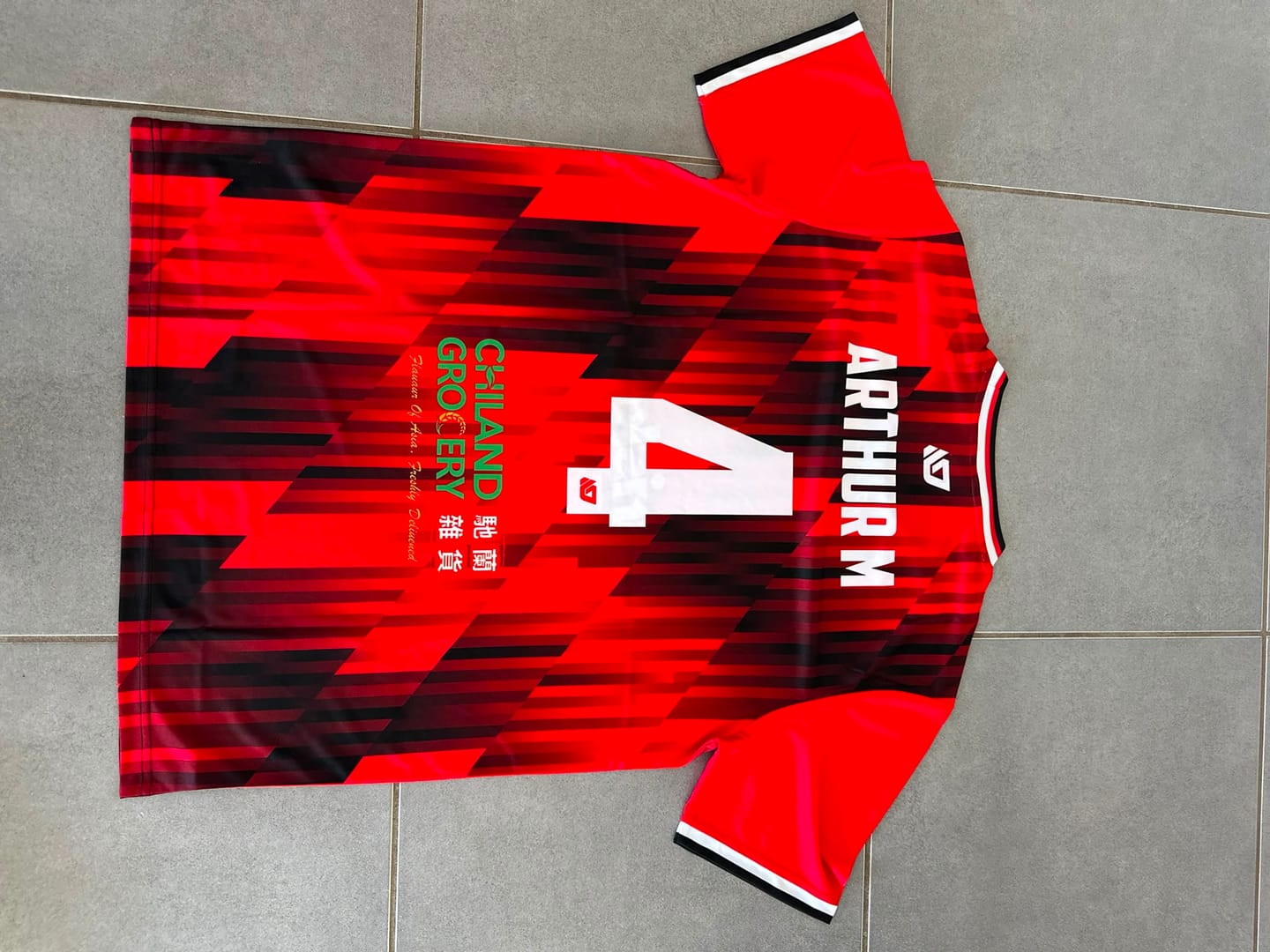 Customer photo review of Flight Jersey - Club Catalogue