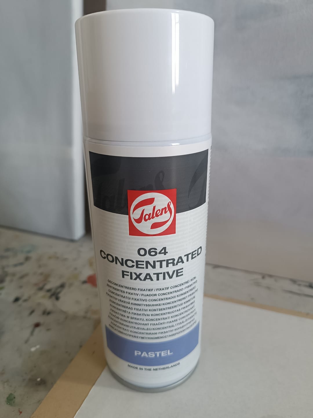 Customer photo review of Talens - Fijador Concentrado para Pastel 064