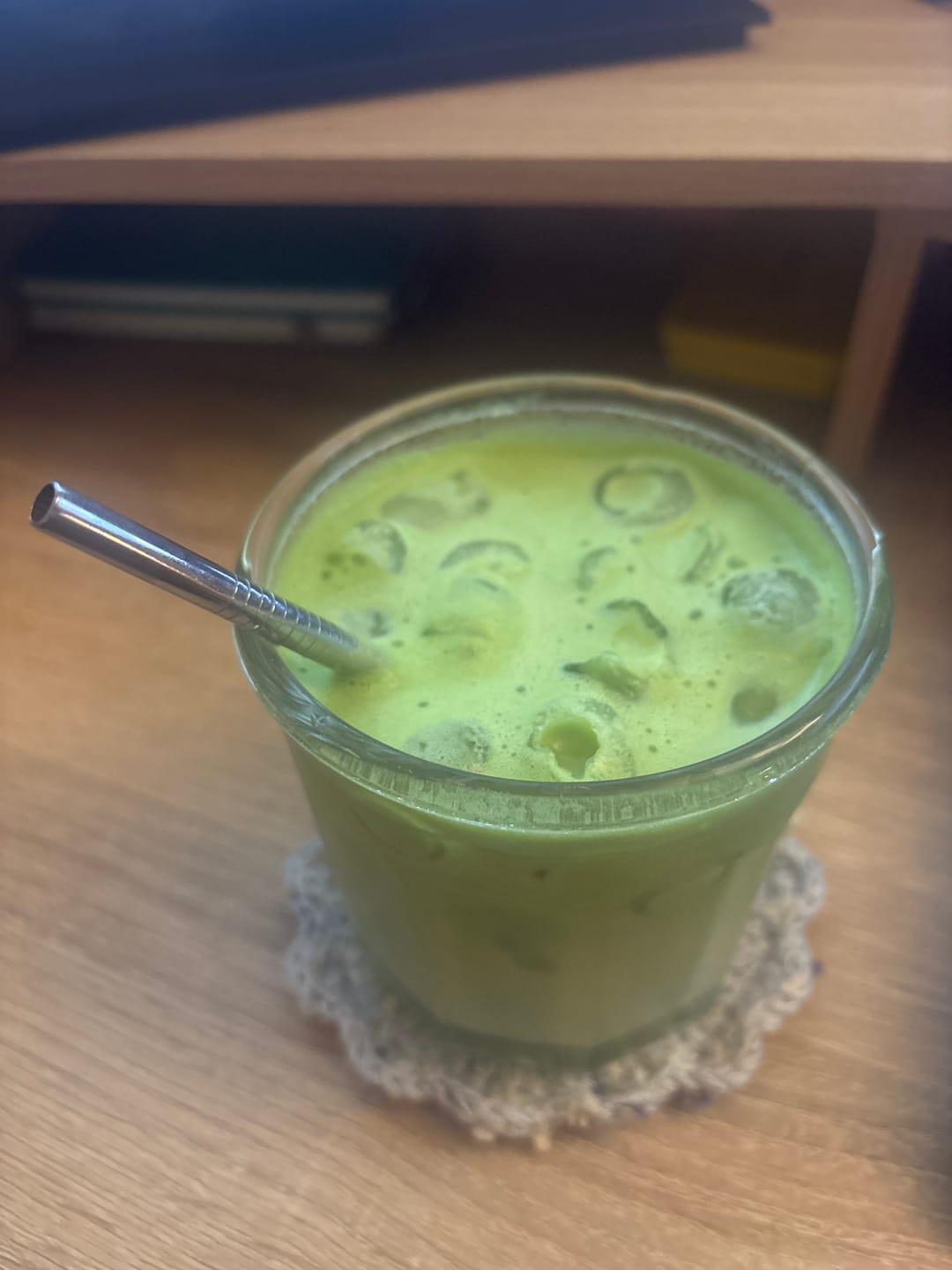 Customer photo review of Matcha Latte