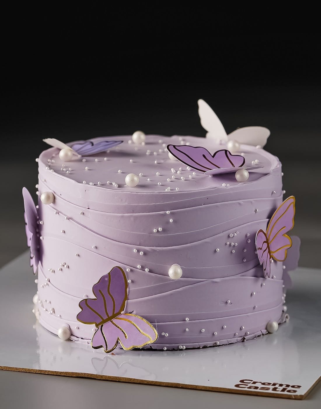 Customer photo review of Butterfly Wavy Cake