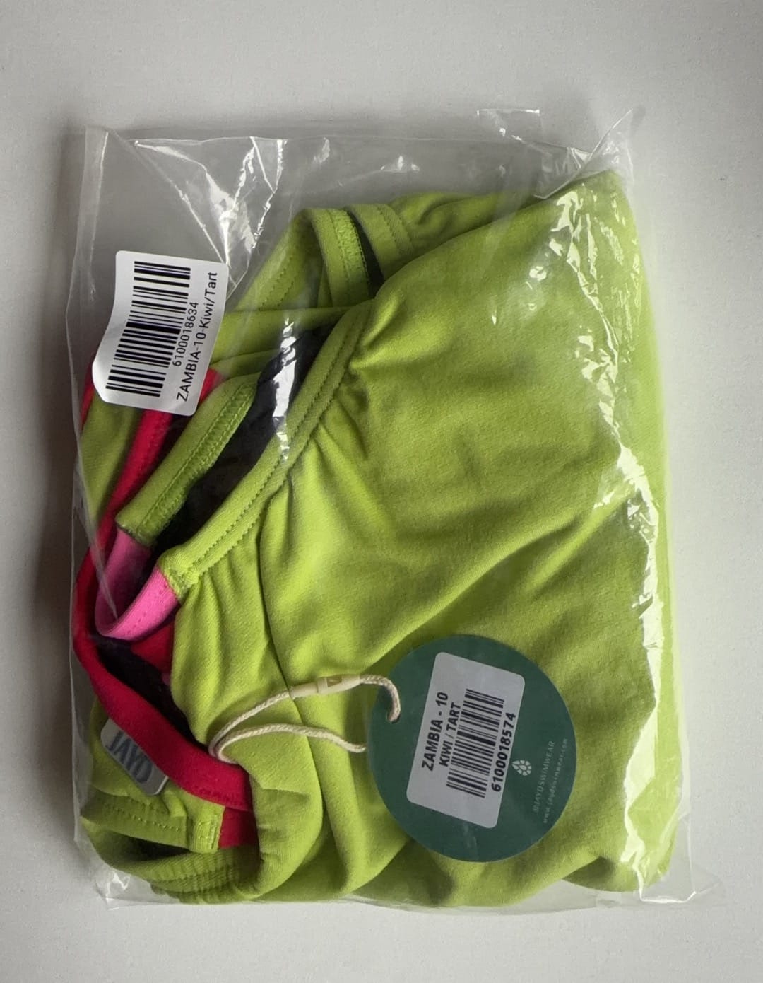 Customer photo review of ZAMBIA ONE PIECE - Kiwi|Tart