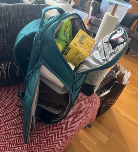 Customer photo review of The Underseat 15L