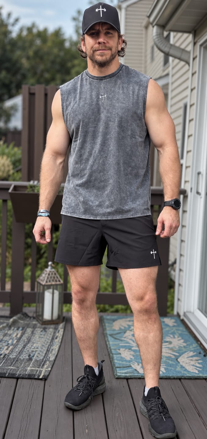 Customer photo review of Servant of God Vintage Premium Tank