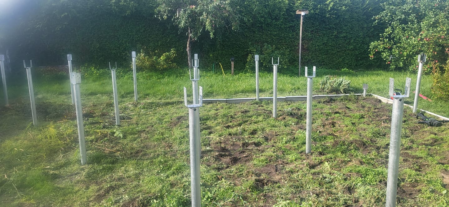 Customer photo review of Įsukamas sraigtinis polis U formos, sienelės storis 2 mm., įvairūs ilgiai