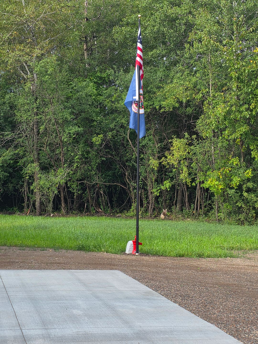 Customer photo review of 3' x 5' American Flag