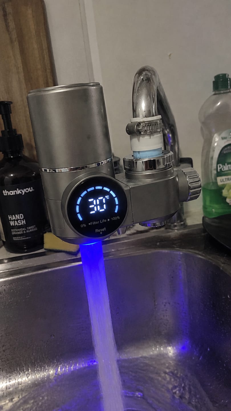 Customer photo review of AturaWater™ Advanced Tap Filter