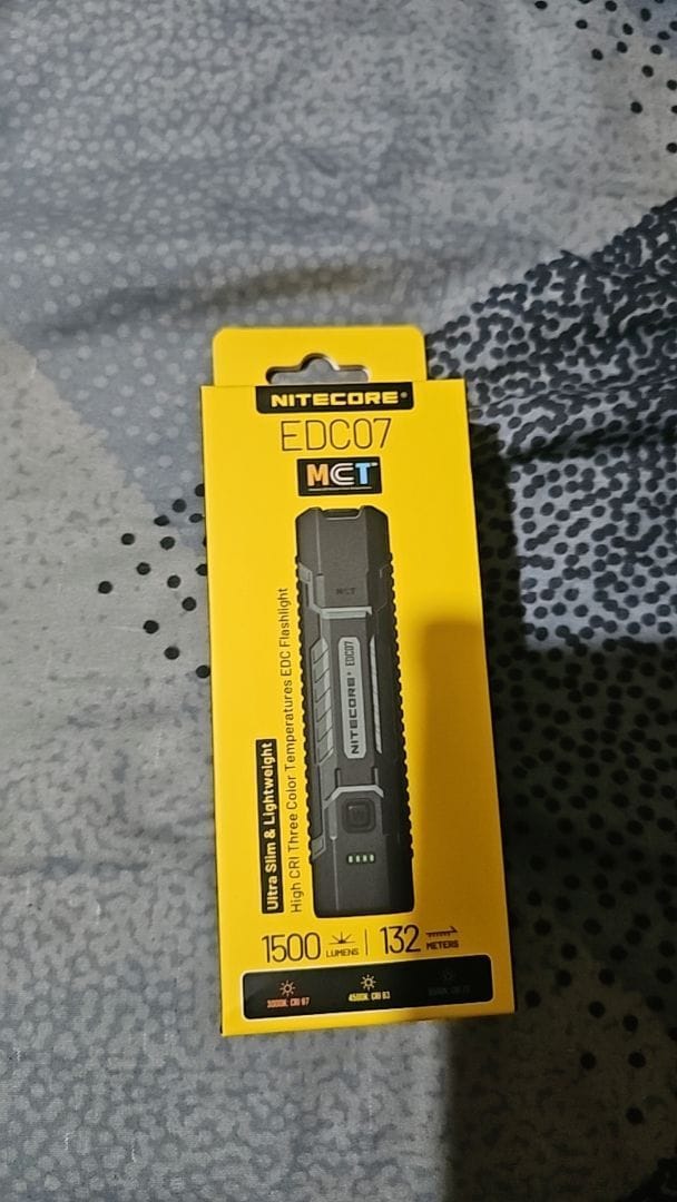 Customer photo review of EDC07 (Black) - 1500 lumens