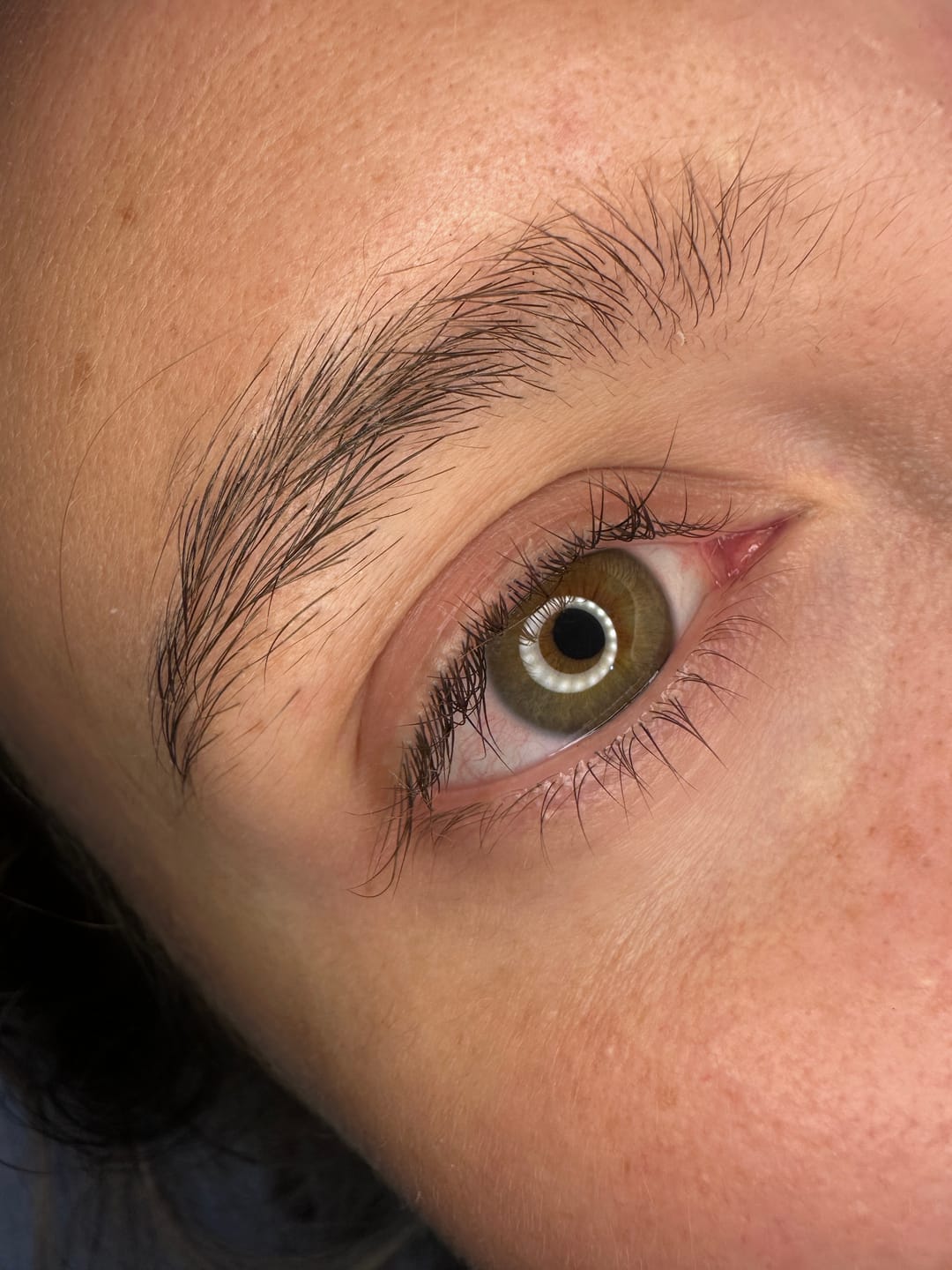 Customer photo review of Pure Care Lash & Brow Lift Pack