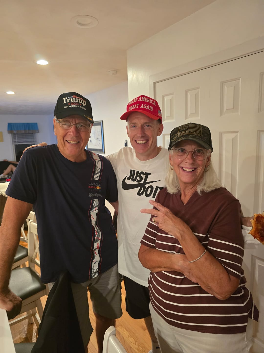 Customer photo review of New MAGA 45 47 Red Hat